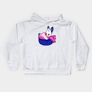 Genderfluid Bunny Kids Hoodie